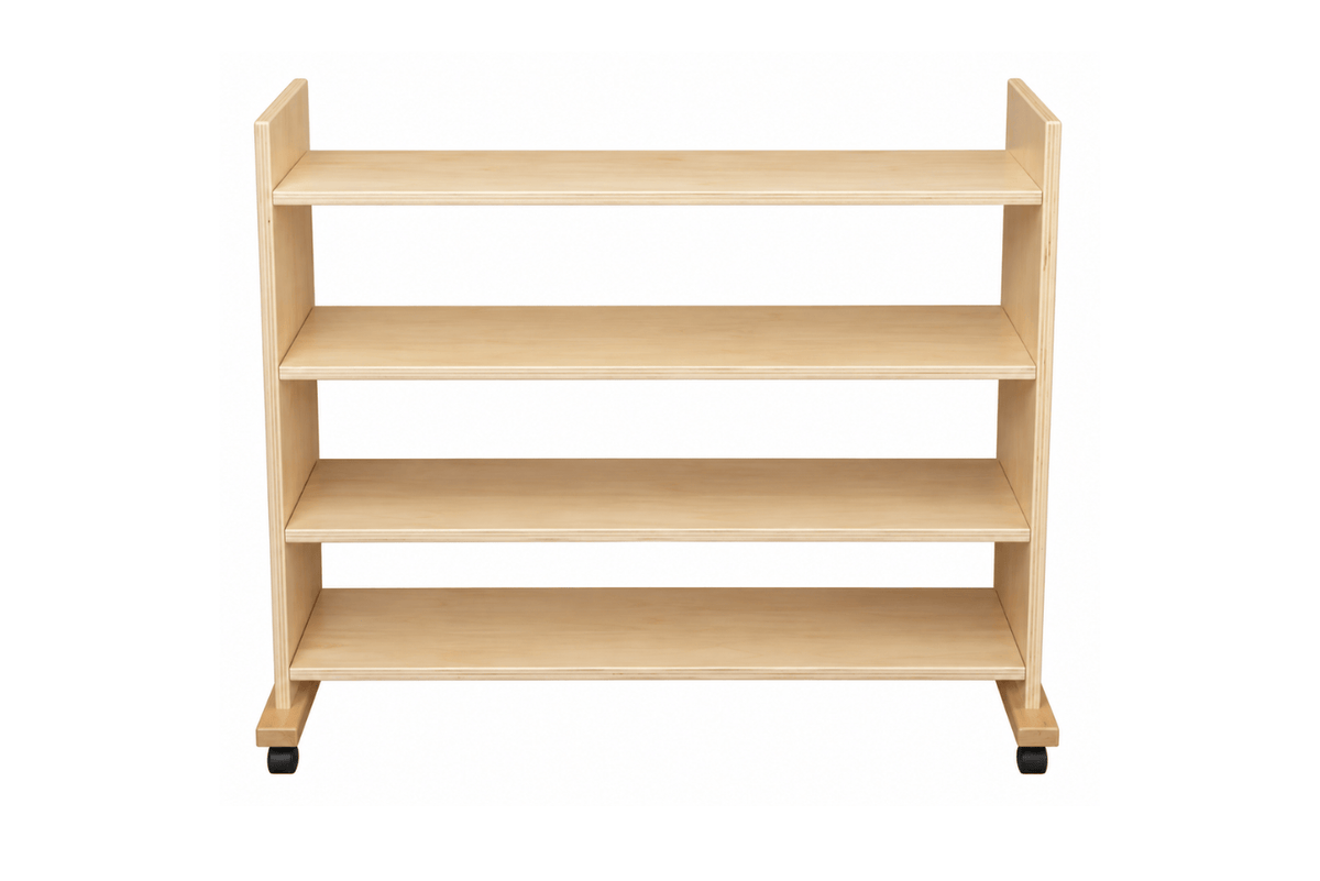 Adena Montessori Metal Insets Shelving Unit