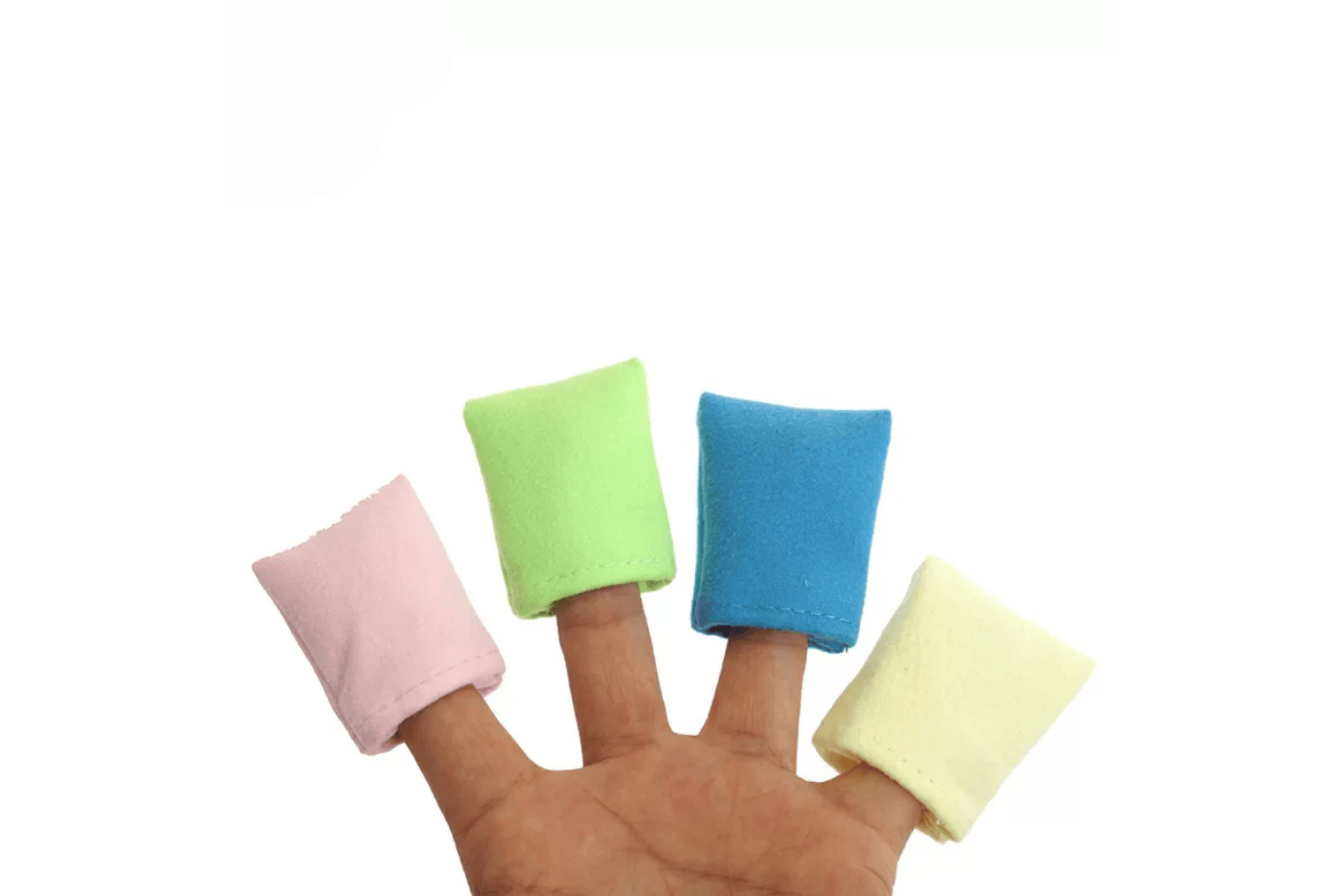 Adena Montessori Finger Polishing Mitts (5 Pack) (Multiple Colours Available)