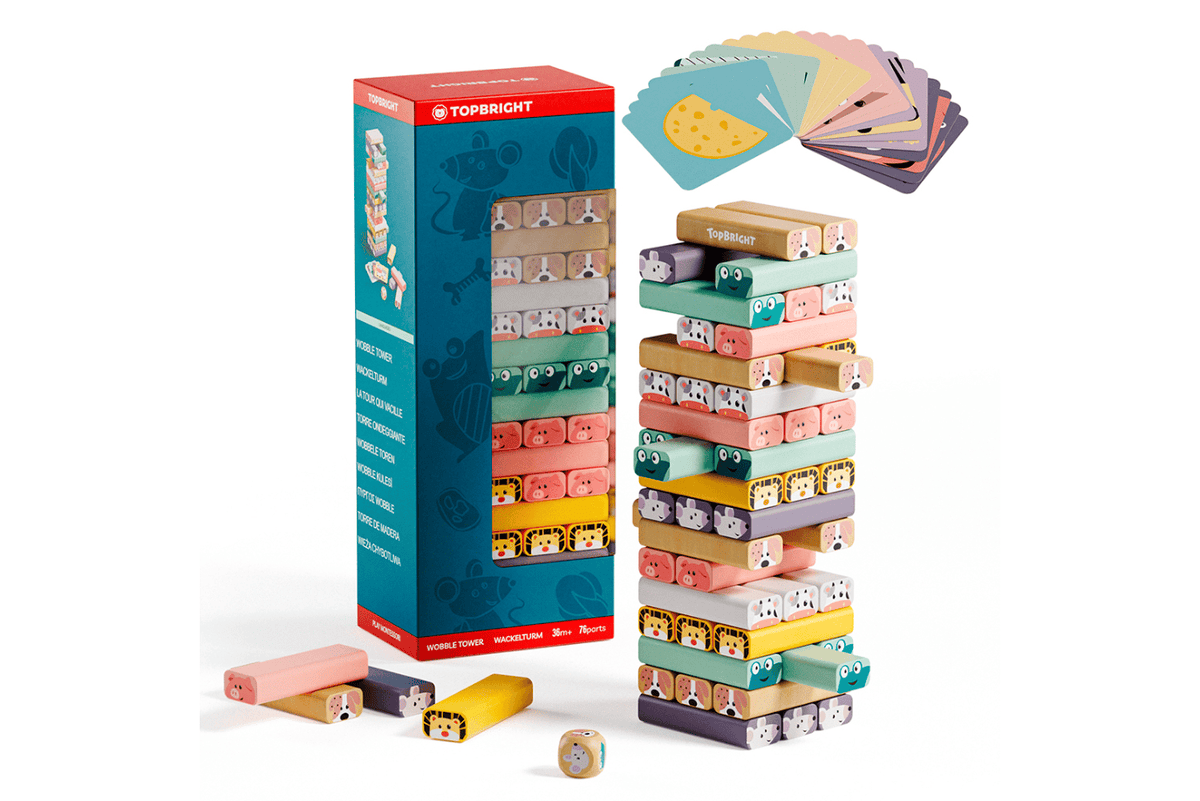 K.I.D. Toys Inc. Topbright - Wobble Tower
