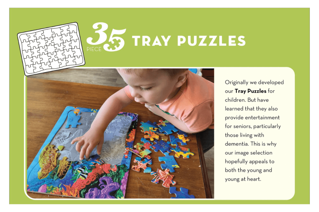 35 Piece Tray Puzzles (Multiple Themes)