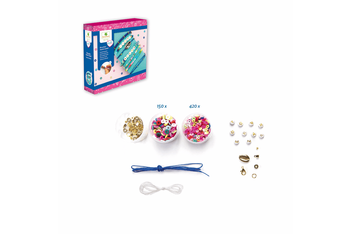 K.I.D Toys Heishi Bead Bracelet Kit