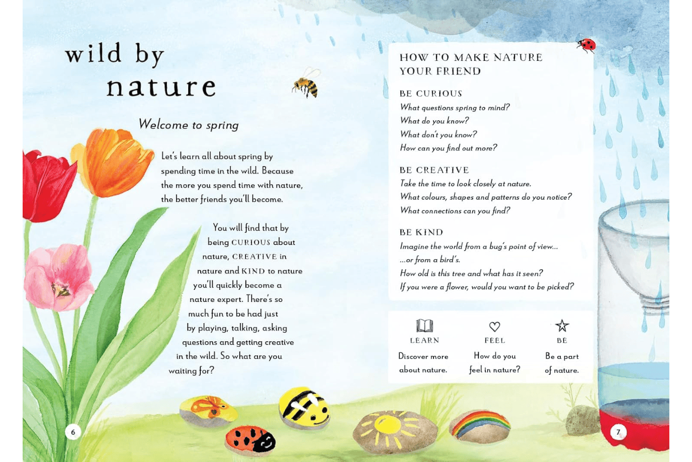 Penguin Random House Book A Field Guide to Spring: Play and Learn in Nature by Gabby Dawnay  [HARDCOVER]