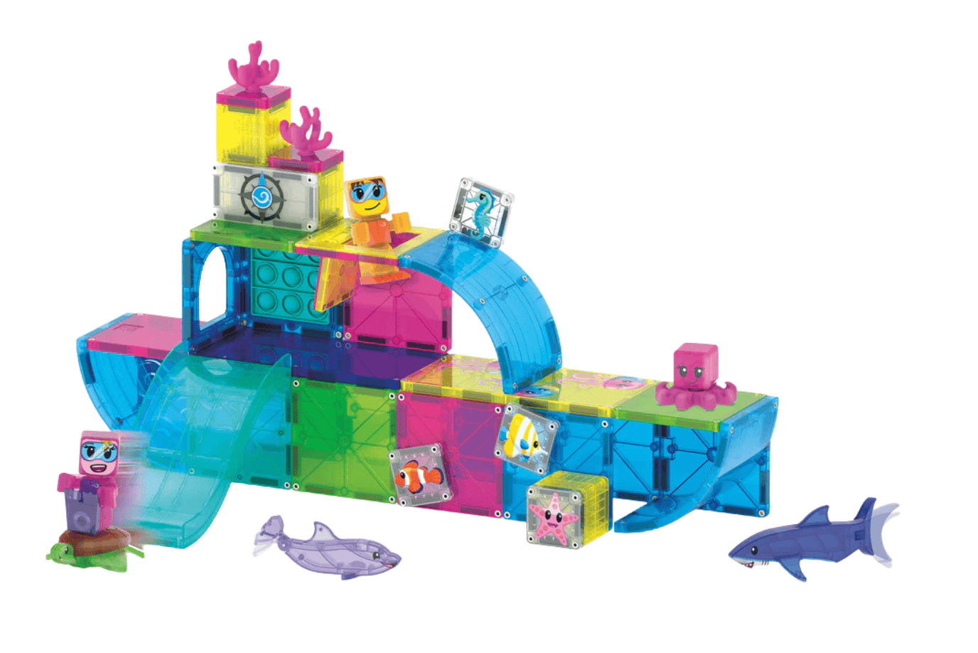 Valtech Magna Tiles Magna-Tiles® Undersea Adventure 58-Piece Set