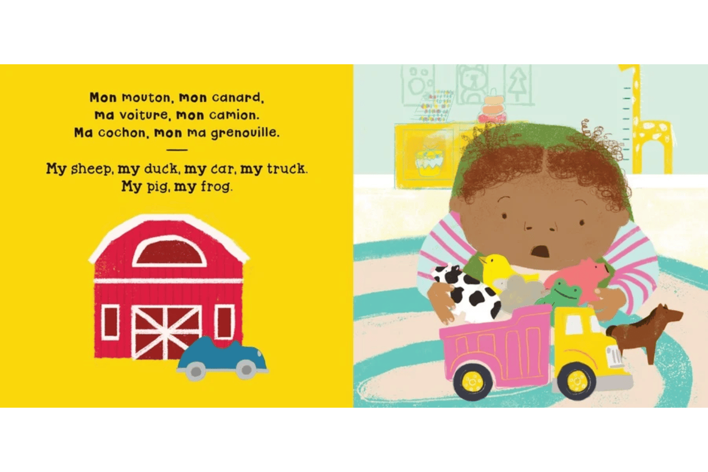 Barefoot Books That's Mine! (Bilingual French & English)