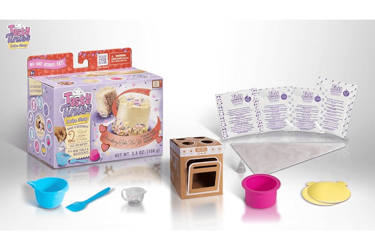 K.I.D. Toys Inc. Tasty Tinies Bake Shop - Assorted Cake Kits [One Kit Per Purchase]