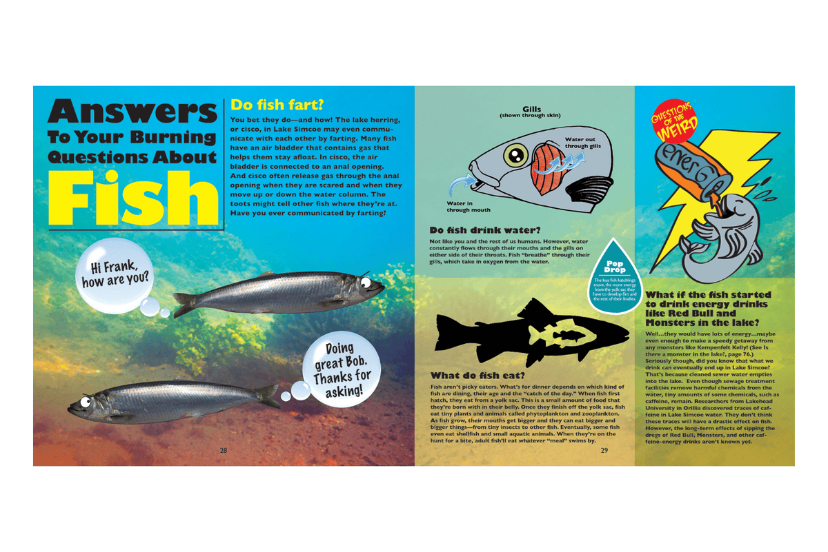 Firefly Books Do Fish Fart?: Answers to Kids' Questions About Lakes