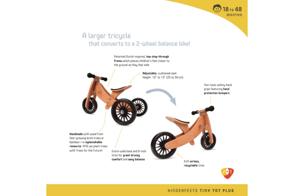 Fire The Imagination Kinderfeets Tiny Tot PLUS Balance Bike