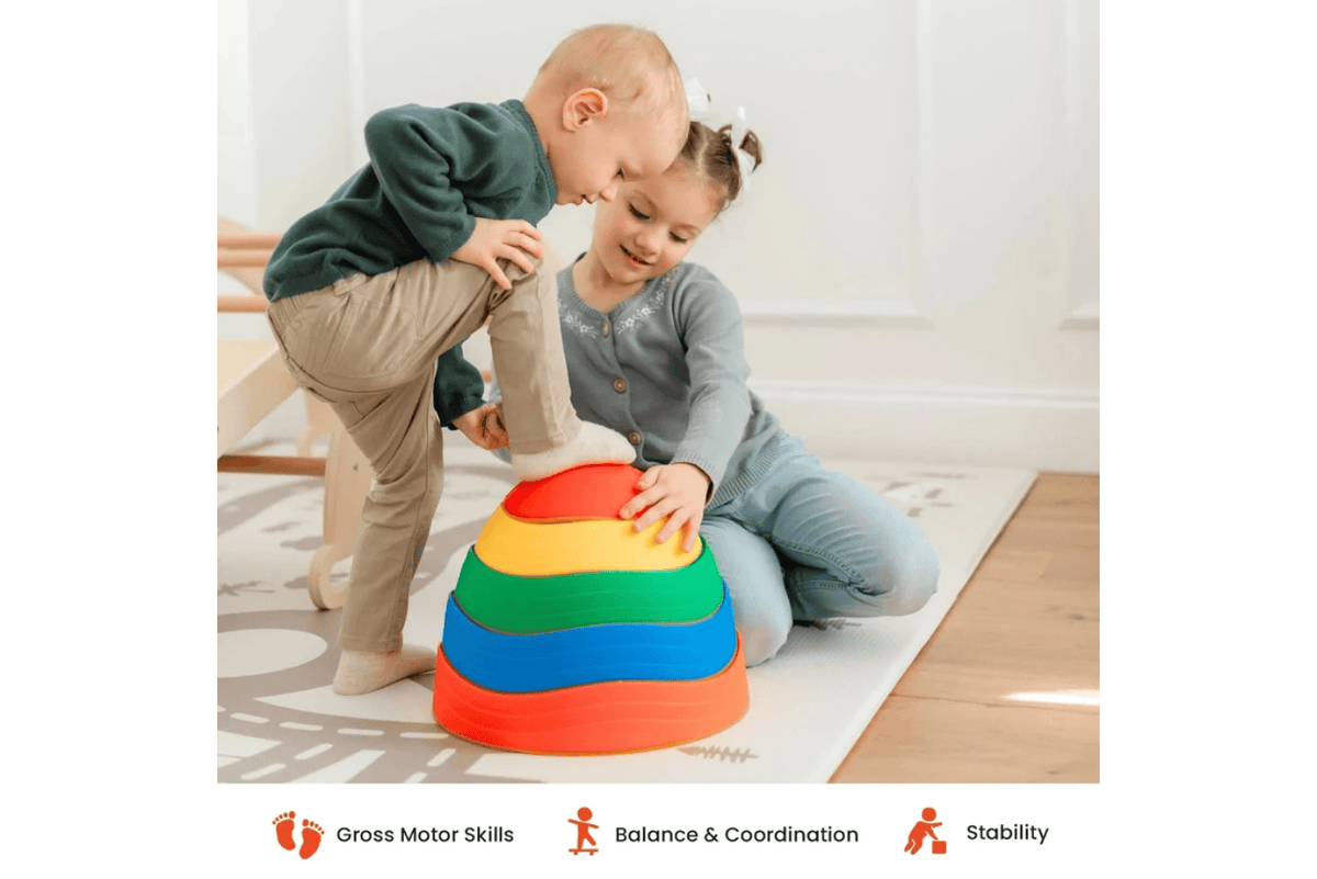 Tinyland Tiny Land® Stepping Stones - Rainbow