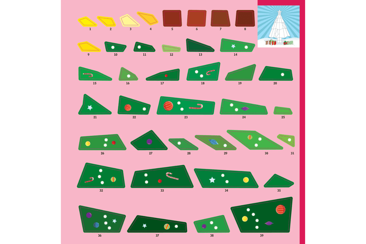 Fire the Imagination Paint by Sticker Kids: Christmas