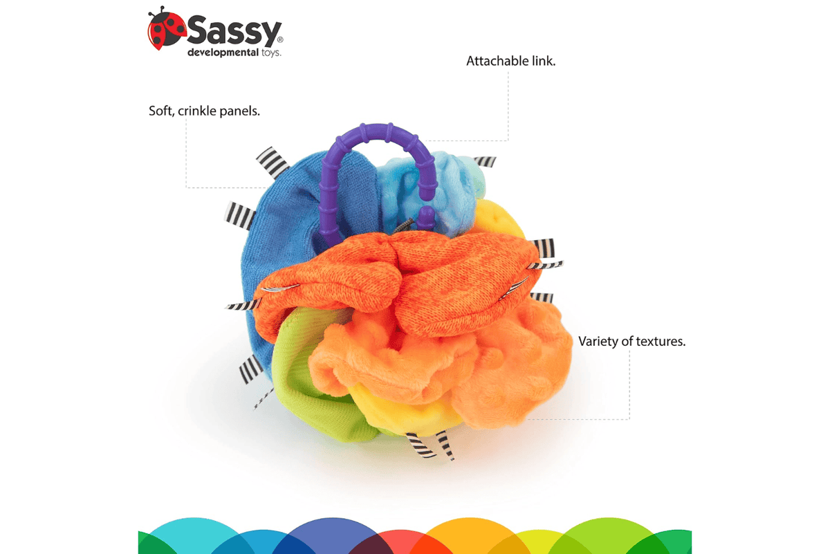 Kidcentral Crinkle Ball