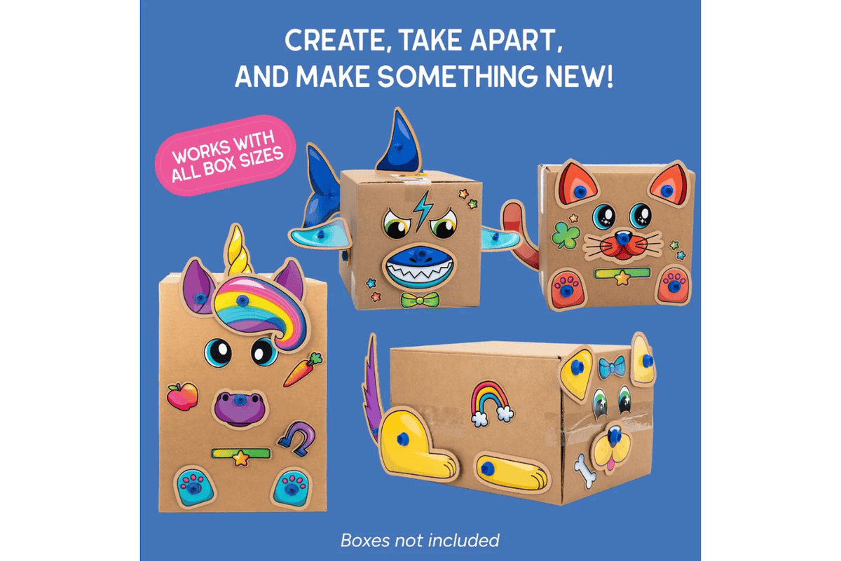 Playwell Boxineers™ Cardboard Building Kits