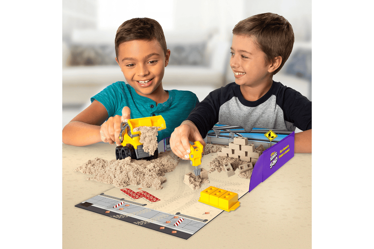 K.I.D. Toys Inc. Kinetic Sand - Dig & Demolish Playset
