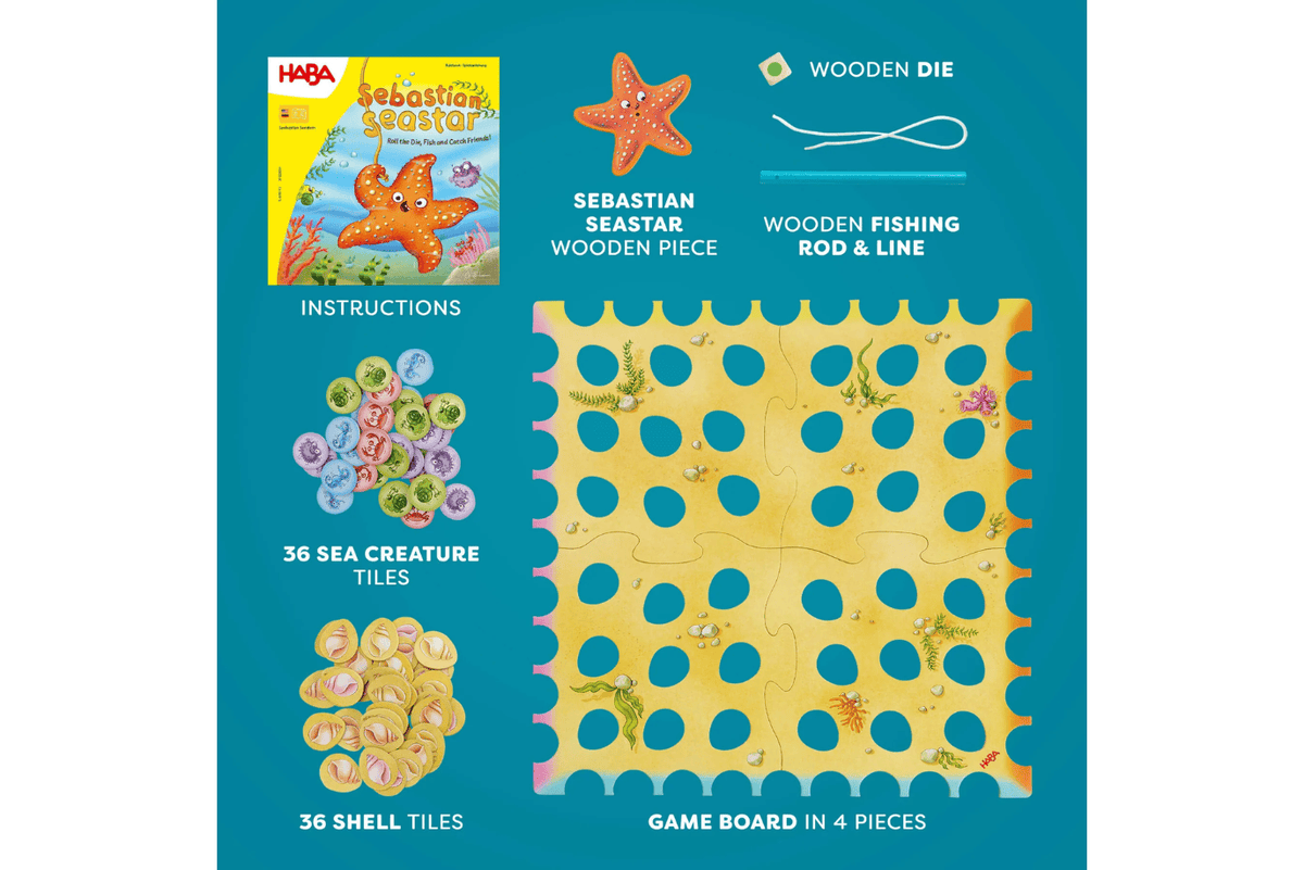 Haba Sebastian Sea Star Fishing Game