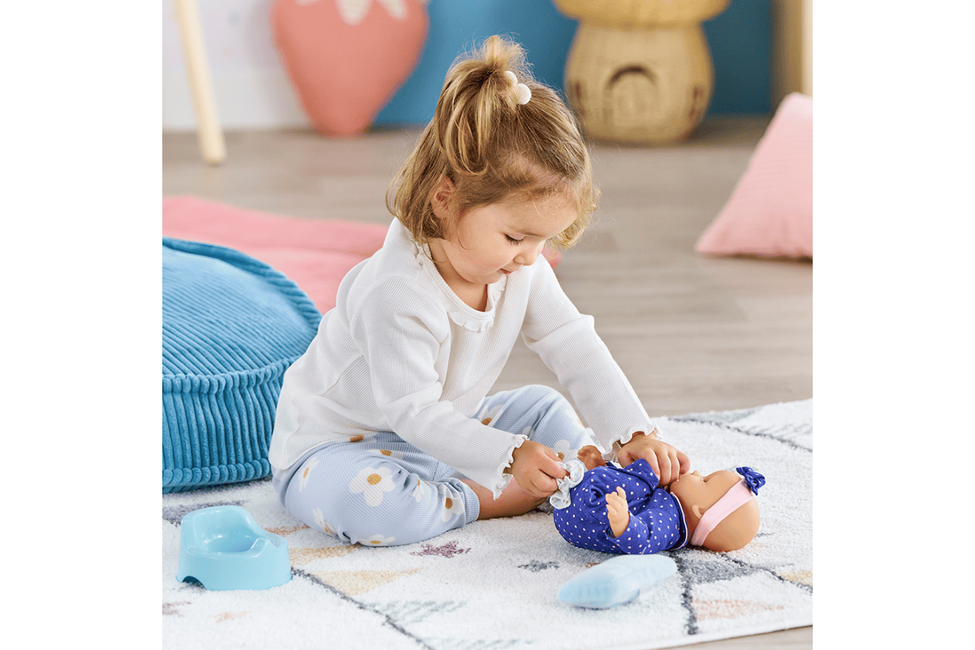 K.I.D. Toys Inc. Corolle Potty and Wipes