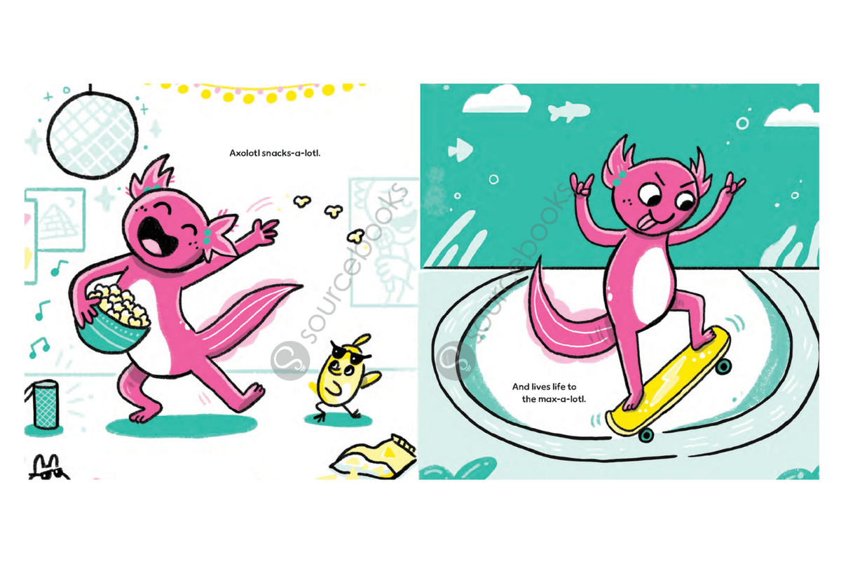 Raincoast Books Axolotl and Axolittle [HARD COVER]