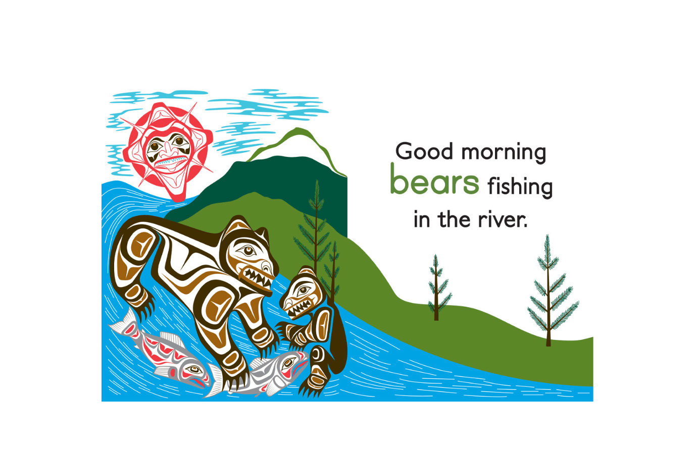 Native Northwest Good Morning World [BOARD BOOK]