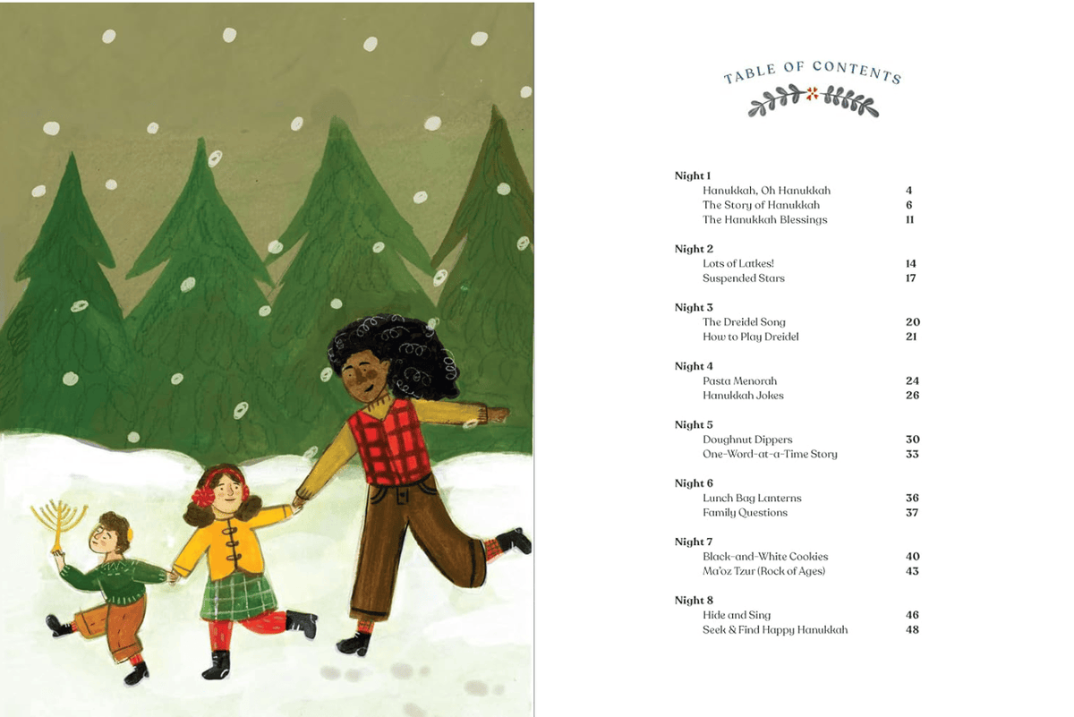 Raincoast Books Hanukkah Is Here! A Lift-the-Flap Hanukkah Countdown