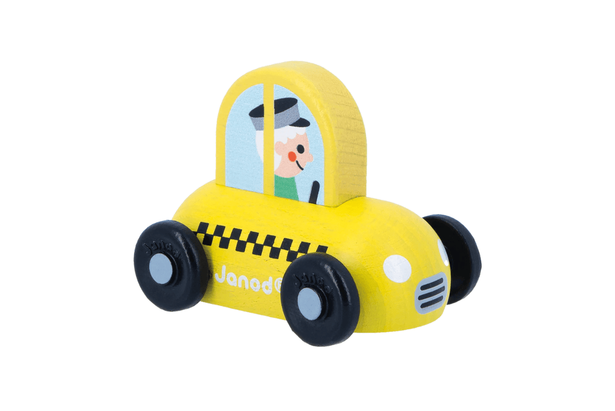 Pierre Belvediere Taxi Janod Wooden Cars
