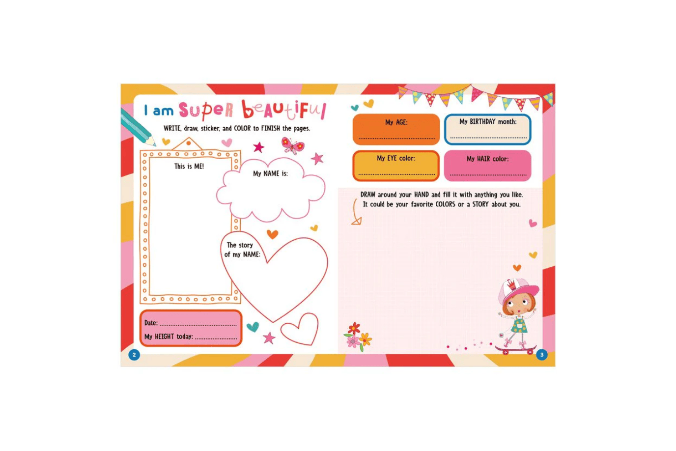 Fire the Imagination Valentine’s Activity Book