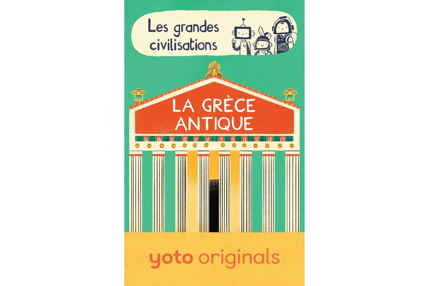 Yoto Play Yoto Card Pack: Les BrainBots : Les grandes civilisations (8 Cards)