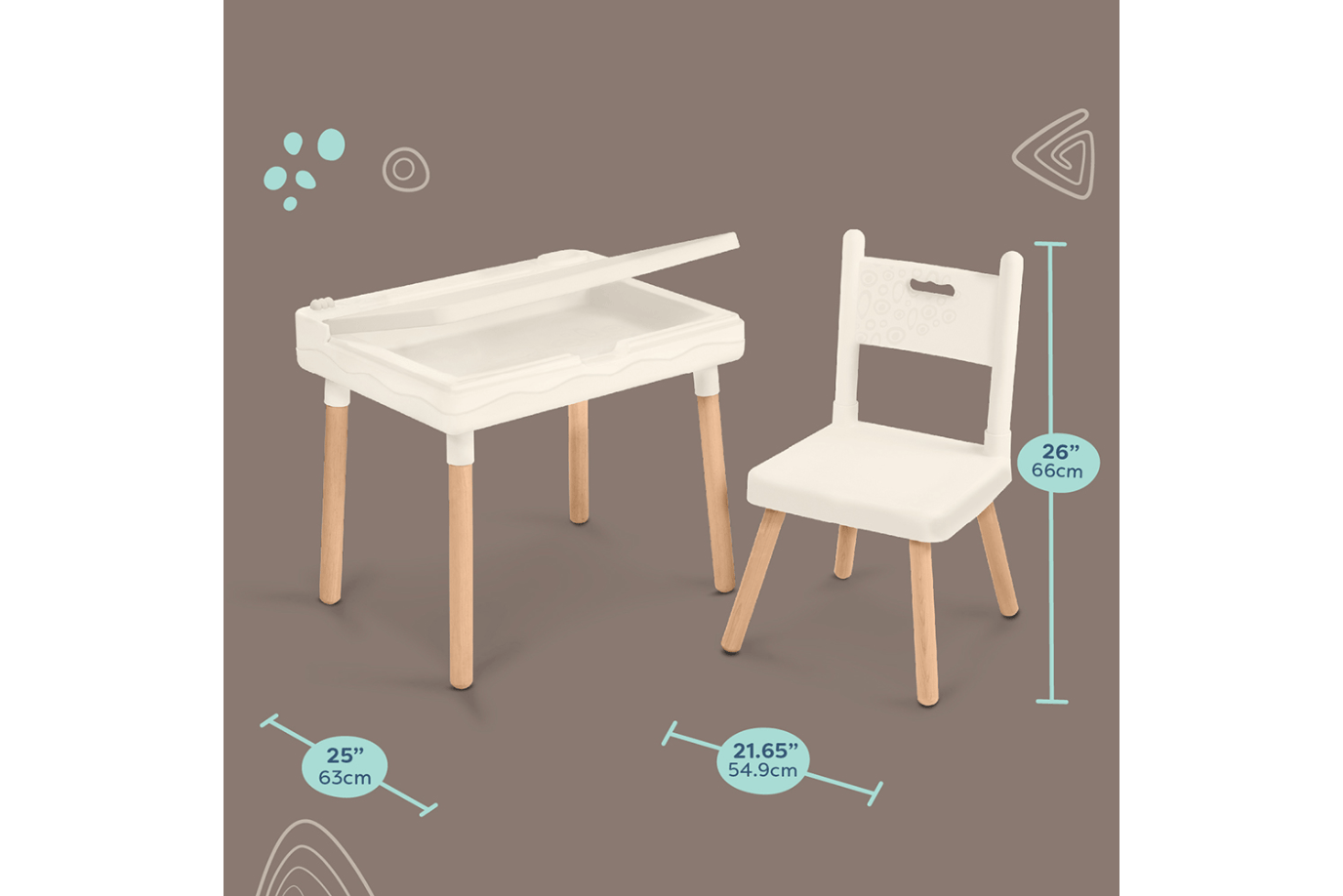 K.I.D. Toys Inc. Battat Desk and Chair Set
