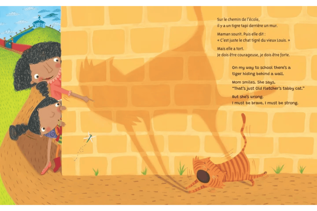 Barefoot Books Ruby's School Walk (Bilingual French & English)