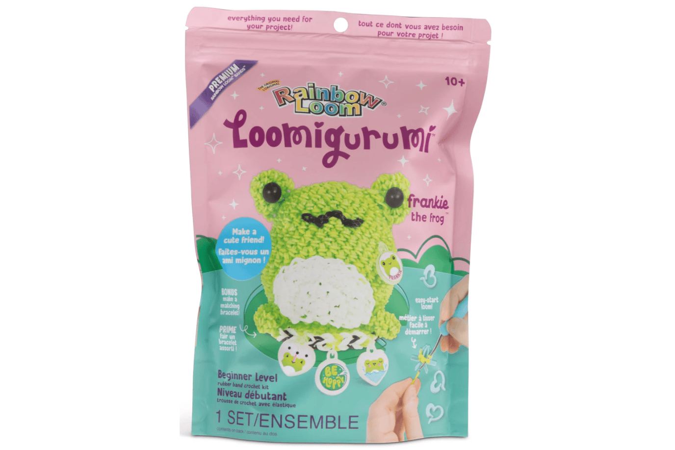 Playwell Frankie The Frog Rainbow Loom Loomigurumi Kits (Various Styles Available)