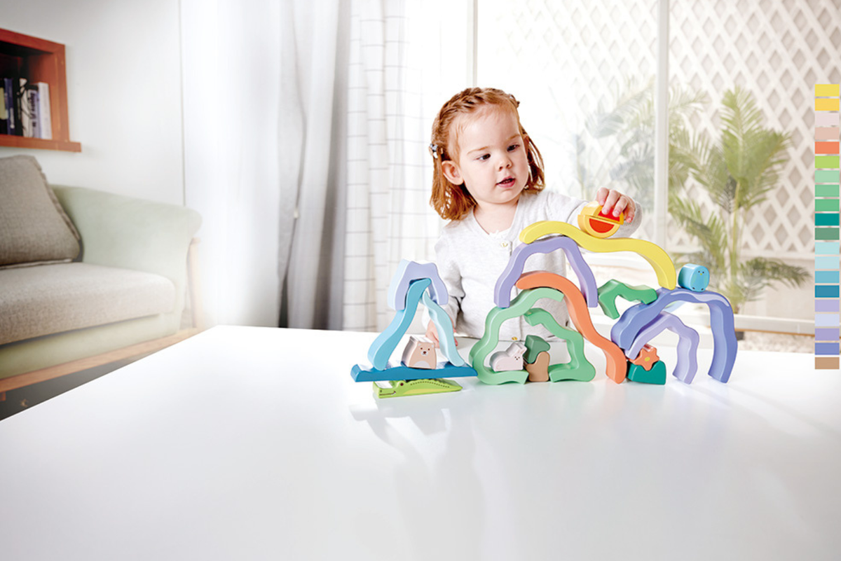 Hape Nature Scenes Stacking Blocks