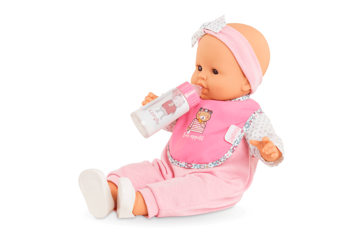 K.I.D. Toys Inc. Corolle Bib and Magic Bottle