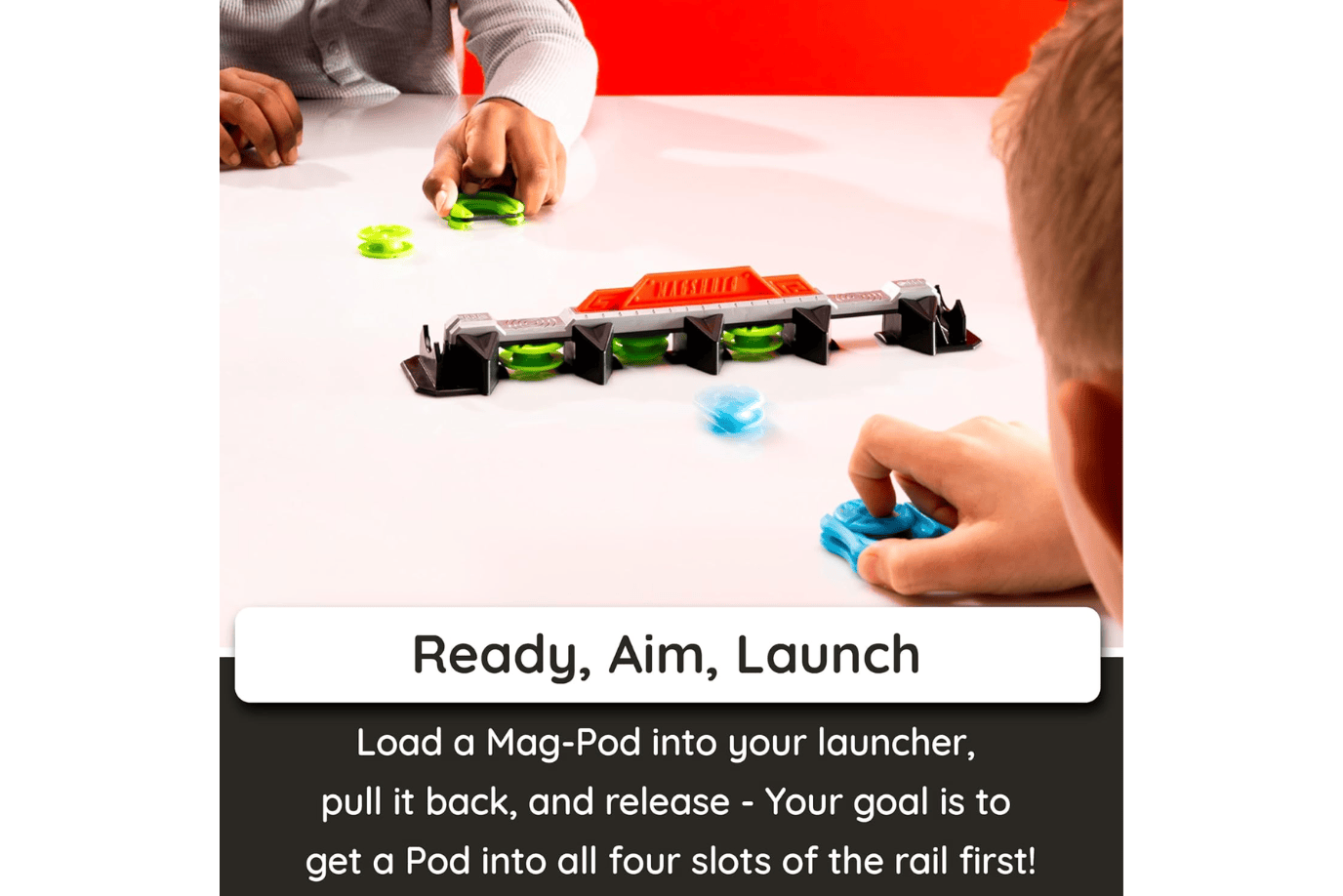 Outset Media Fat Brain Toys Magshuto Knockout Rail