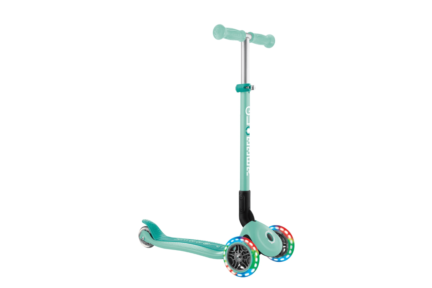 Incredible Novelties Mint Globber Primo Foldable Scooter with Lights