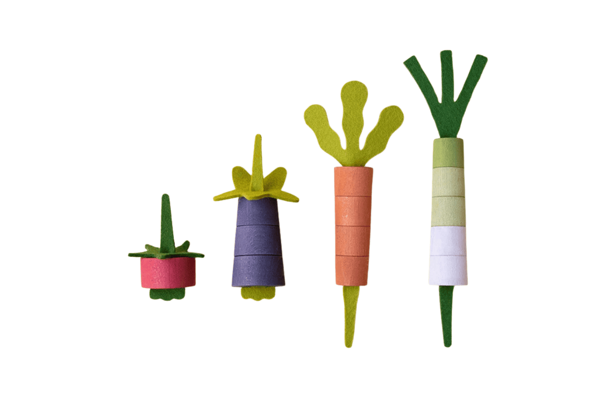 Fire the Imagination Let Them Grow Veggies Threading Activity