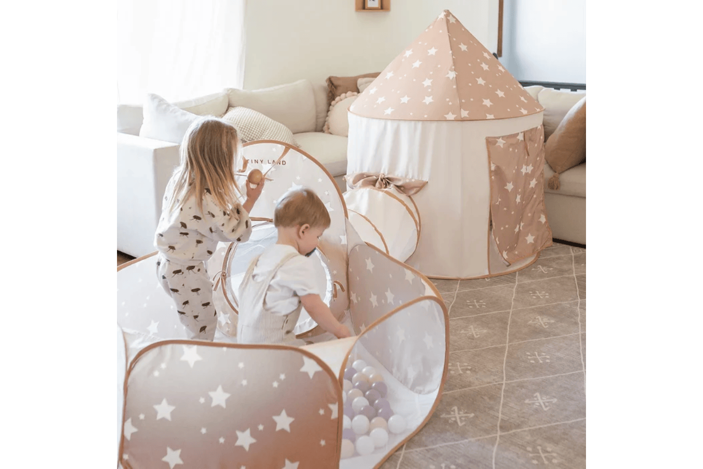 Tinyland 3-In-1 Play Tunnel and Tent