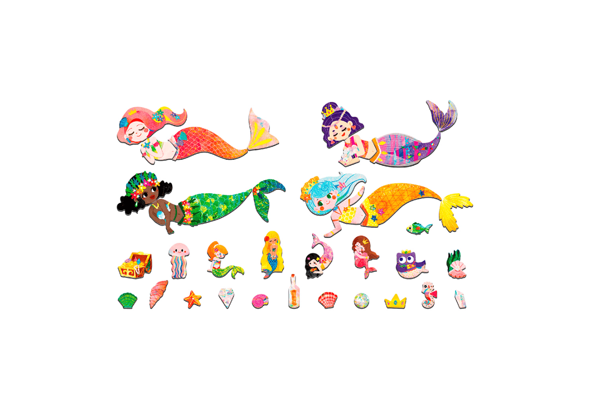 K.I.D. Toys Inc. Magnet Puzzle Box - Mermaids