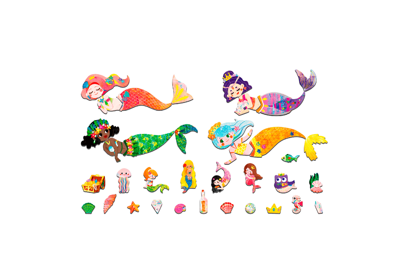 K.I.D. Toys Inc. Magnet Puzzle Box - Mermaids