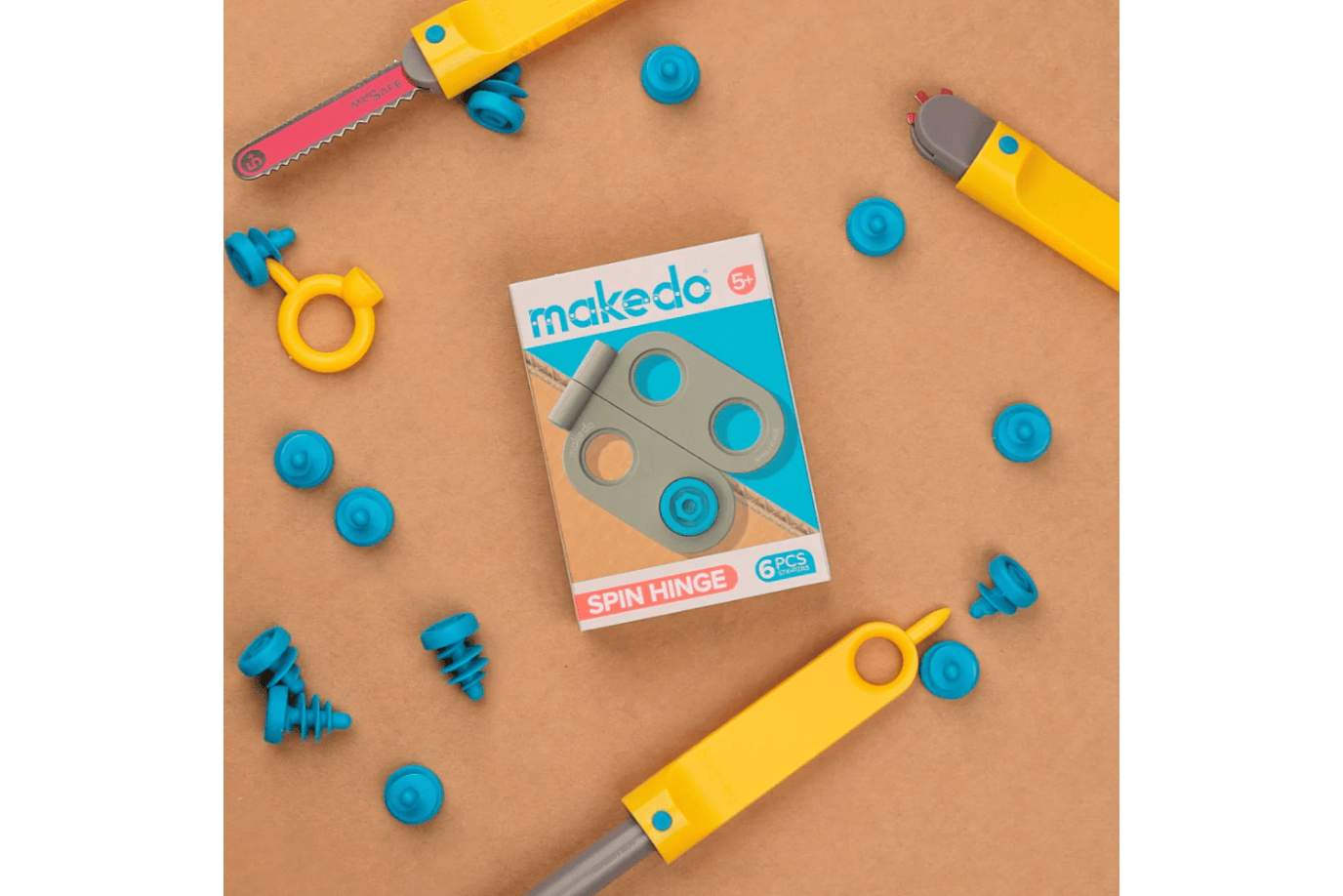 Makedo Spin-Hinge (6 pcs)