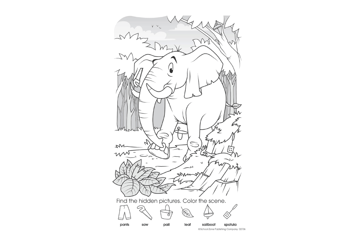 Playwell Book My 1st Hidden Pictures Activity Pad