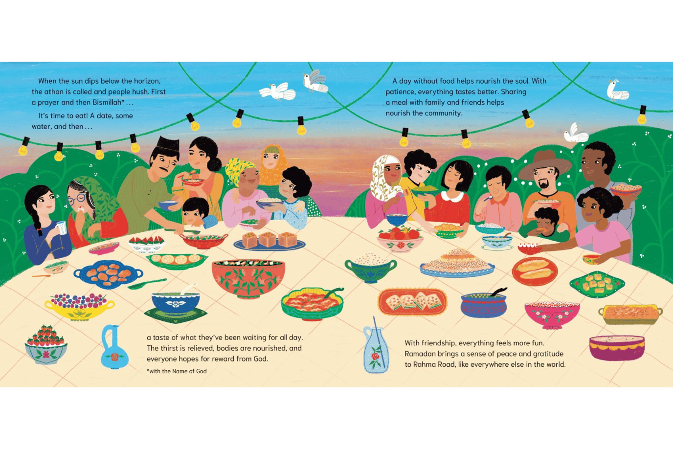 Barefoot Books Ramadan on Rahma Road A Recipe Storybook [HARDCOVER]