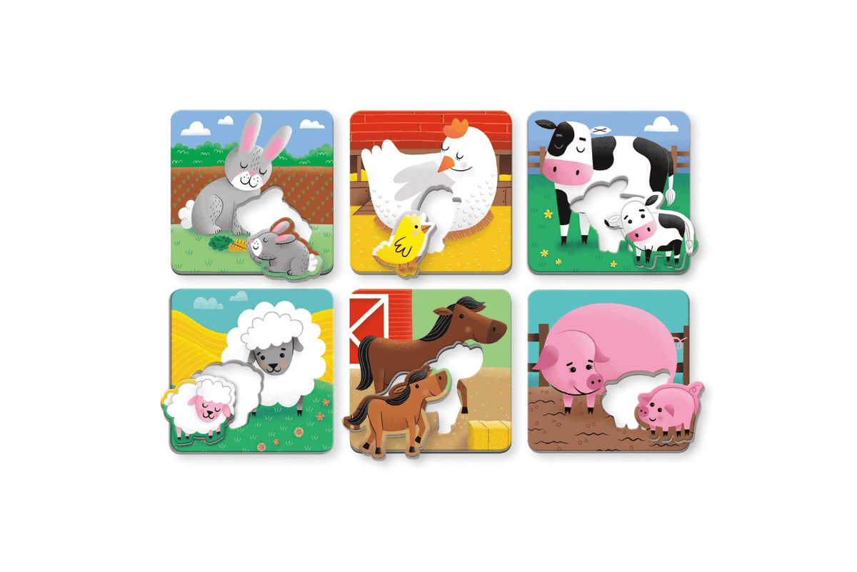 Raincoast Books Farm Babies: I Love You Match-Up Puzzles