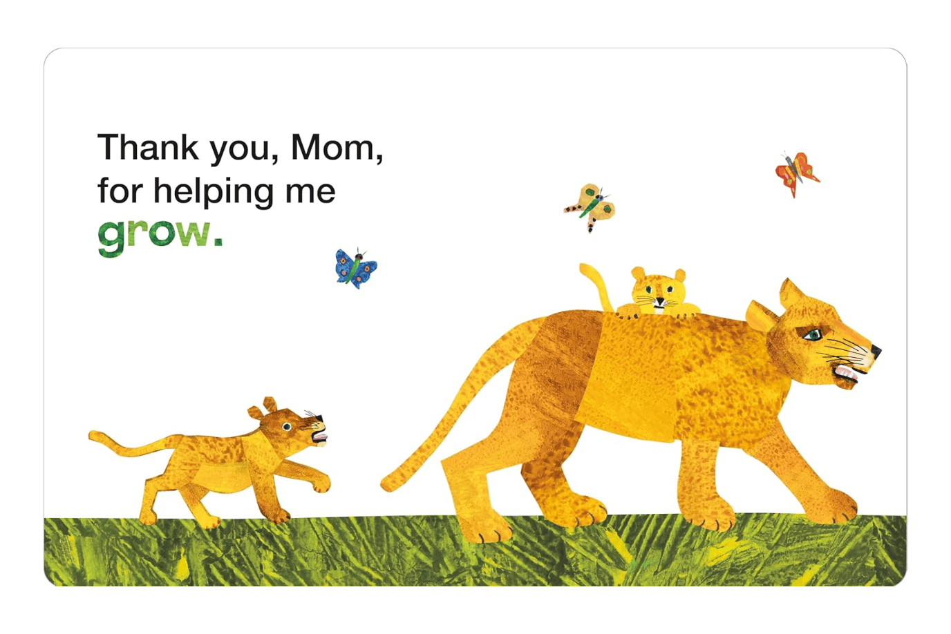 Raincoast Books Thank You, Mom! from Baby Bear and Friends (World of Eric Carle) [BOARD BOOK]