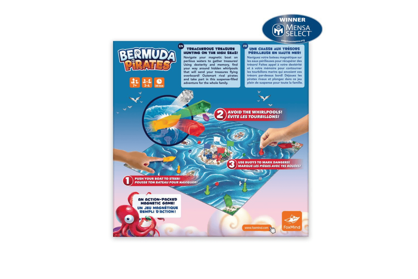 FoxMind Bermuda Pirates Game [Ages 7+]