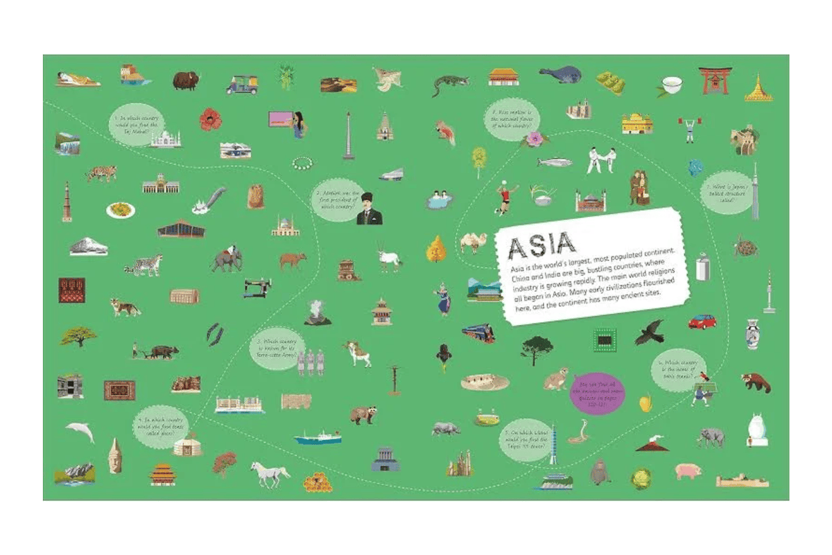Barefoot Books Book Smithsonian Children's Illustrated Atlas: Revised and Updated Edition