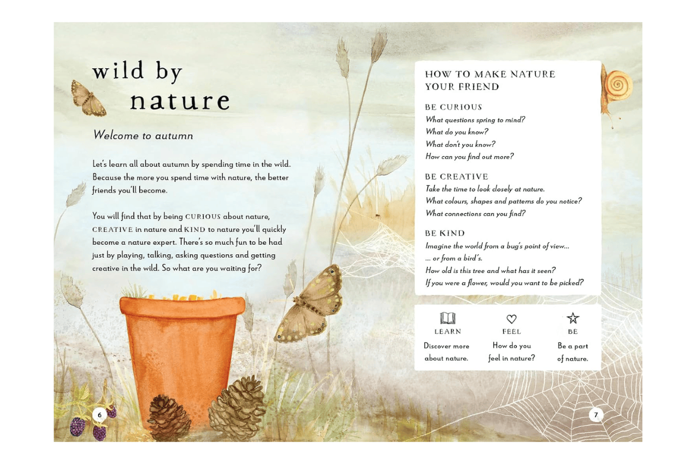 Penguin Random House A Field Guide to Autumn: Play and Learn in Nature by Gabby Dawnay [Hardcover]