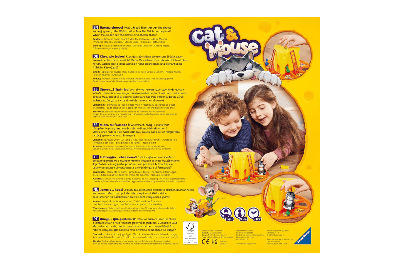 Tracy Stevenson Cat & Mouse Game - Age 4+