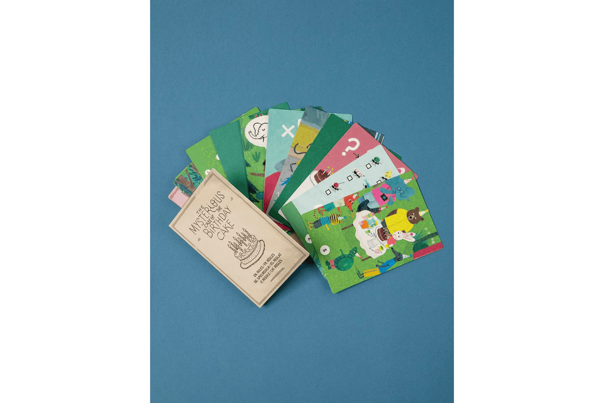 Fire the Imagination Puzzle & Detective Game - The Mysterious Case of the Birthday Cake