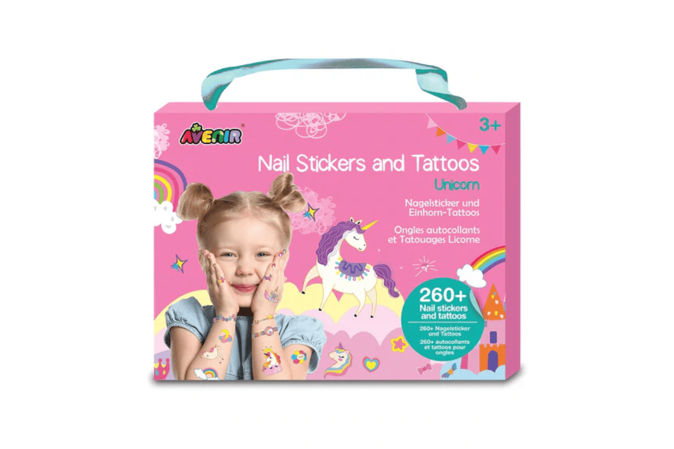 Ilo Unicorns Avenir Nail Stickers & Tattoos