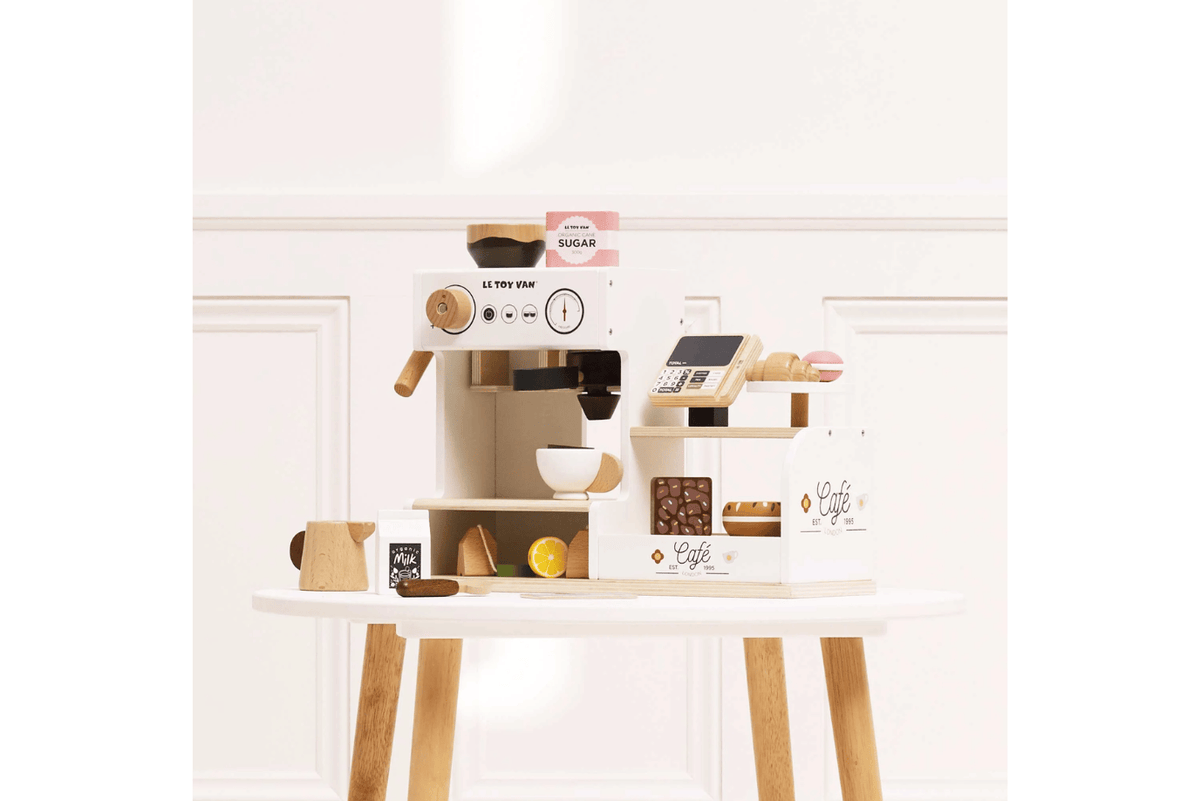 Fire the Imagination Le Toy Van Tabletop Barista Café Shop