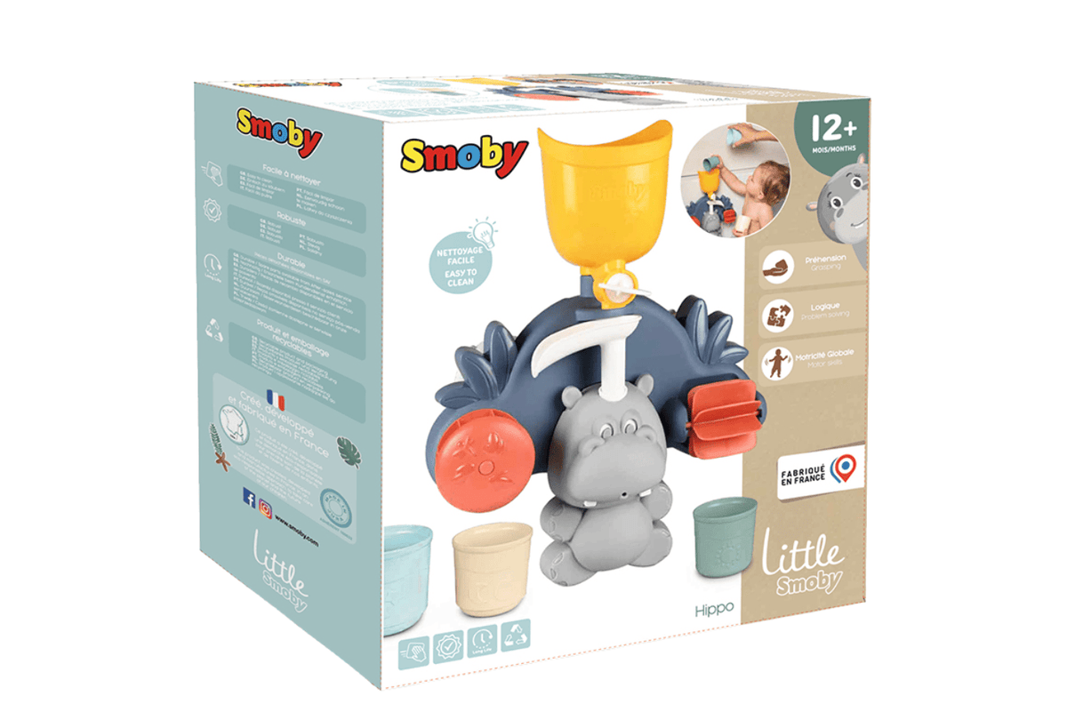 K.I.D. Toys Inc. Hippo Bath Toy