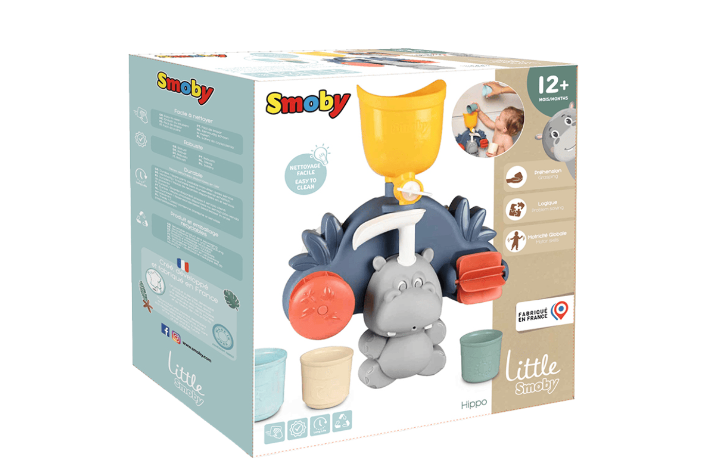 K.I.D. Toys Inc. Hippo Bath Toy