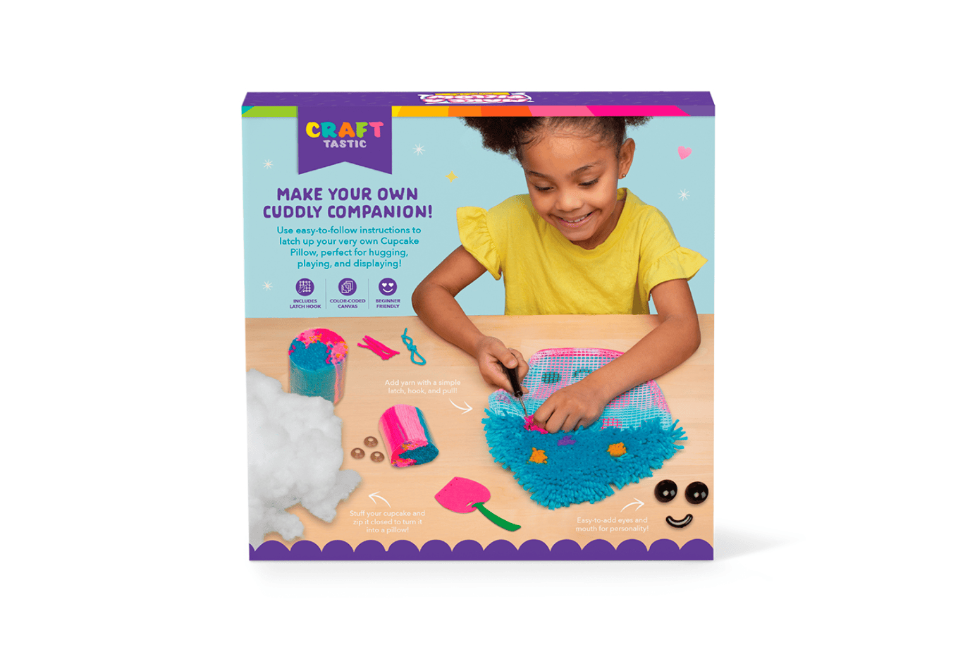 K.I.D. Toys Inc. Make-A-Pillow - Cupcake